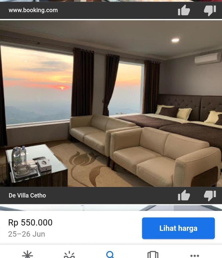 De Villa Cetho Karanganyar  Buitenkant foto